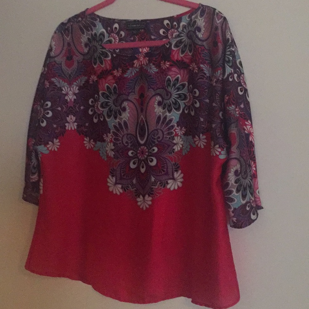 Pattered Blouse